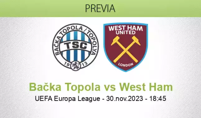 Pron Stico Ba Ka Topola West Ham United