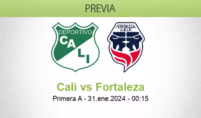 Pronóstico Deportivo Cali Fortaleza CEIF