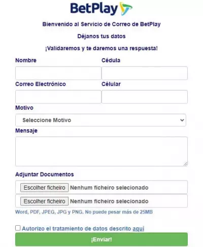 betplay correo