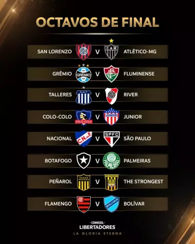 Copa Libertadores 2024 - Cruces Octavos de final